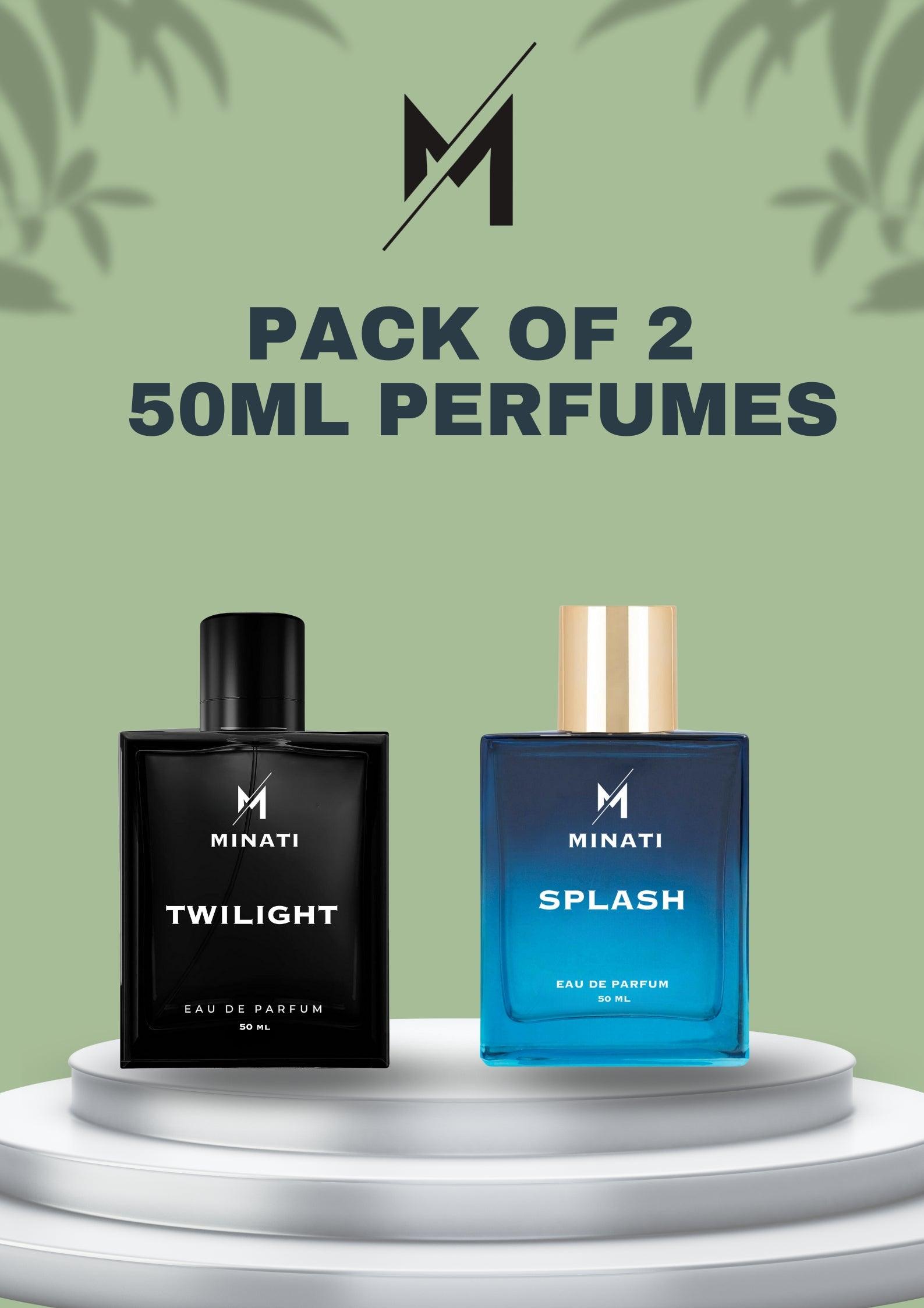 Minati pack of 2- 50ml Perfumes - Minati Luxury