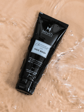 Minati Activated Charcoal Face Wash - 100 ml