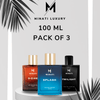 100 ml Pack of 3 Perfumes (100ml*3 Pcs) - Minati Luxury